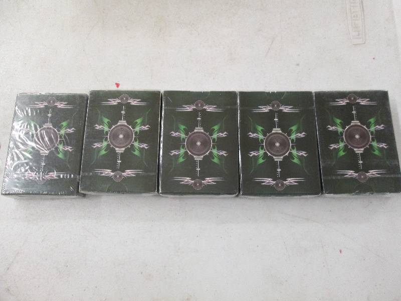 lot 329 image: 5 brand new unopened decks of playi...