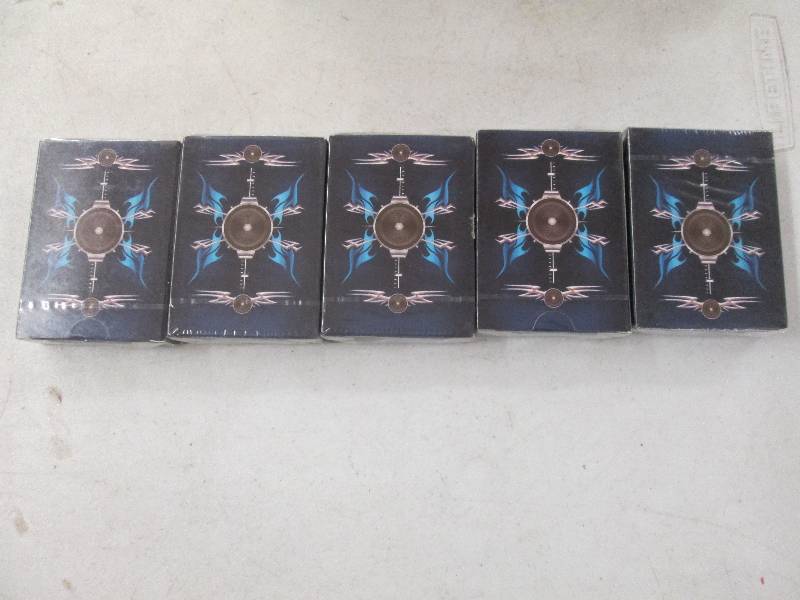 lot 333 image: 5 brand new unopened decks of playi...