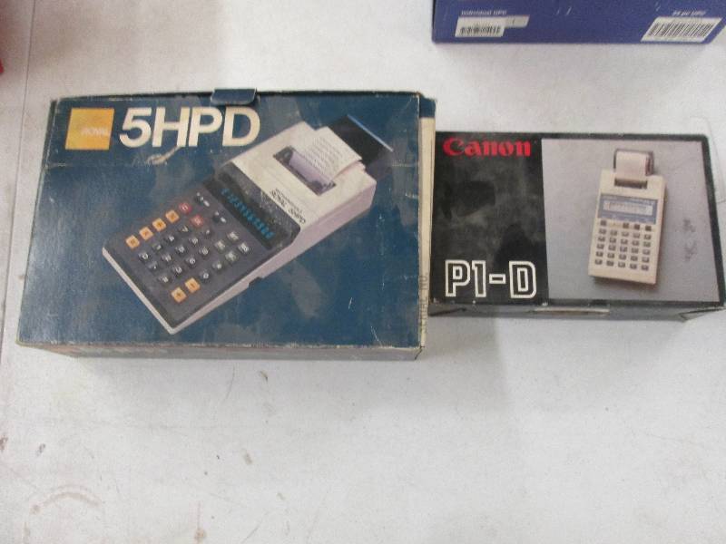 lot 363 image: 2 adding machines...