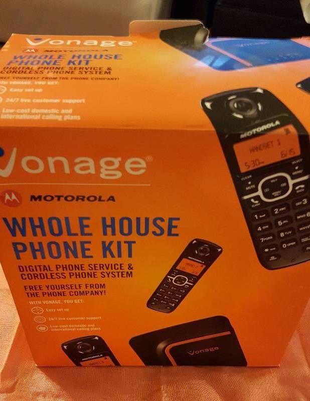 Vonage Whole house phone kit - unused