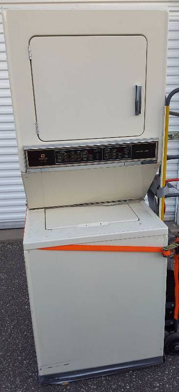 Stacked Washer and dryer