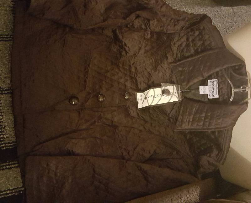 Brown light womans jacket Large
