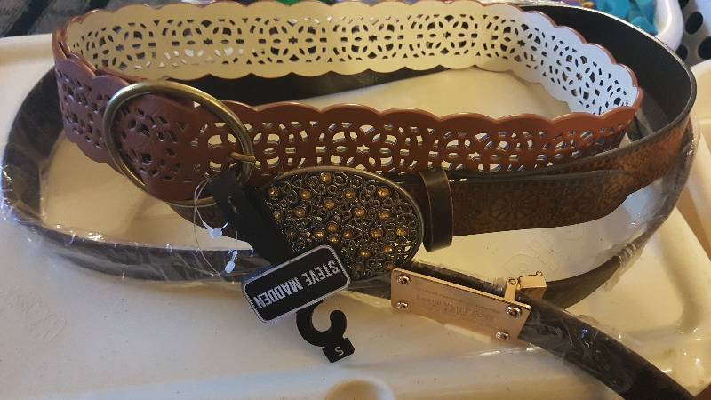 Lot of three womens belts size small