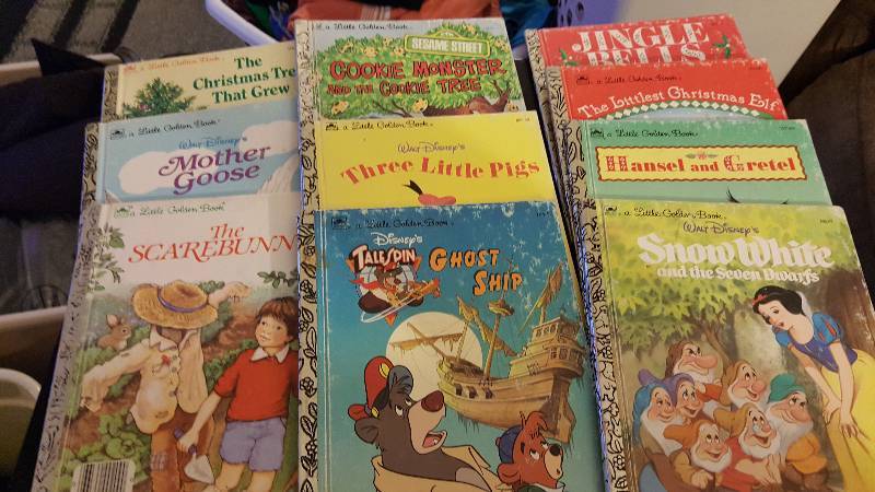 lot of 24 Little Golden Books
