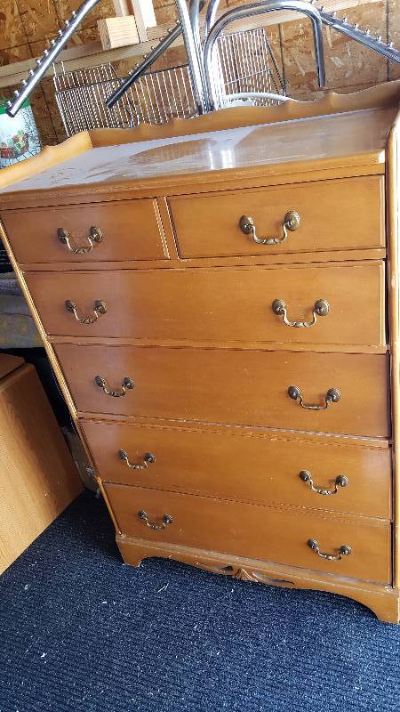Brown dresser