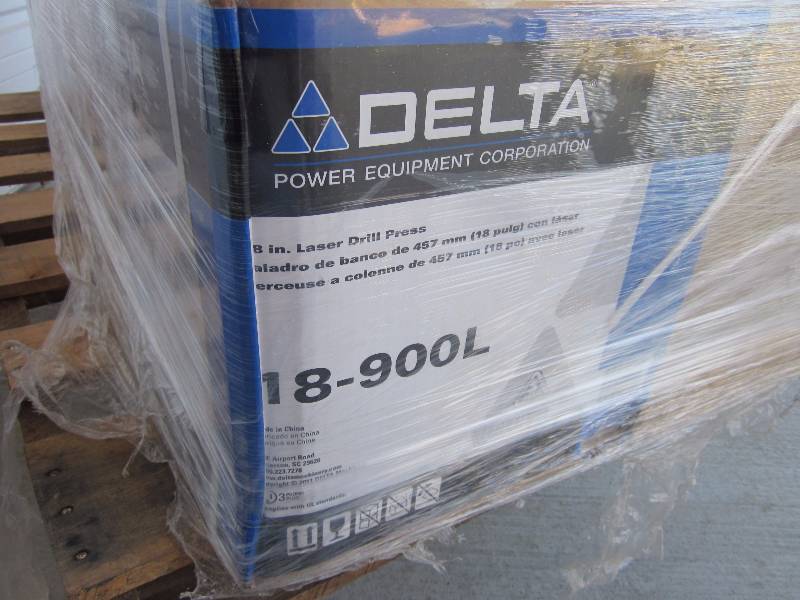 lot 8 image: Delta 8 Laser Drill Press