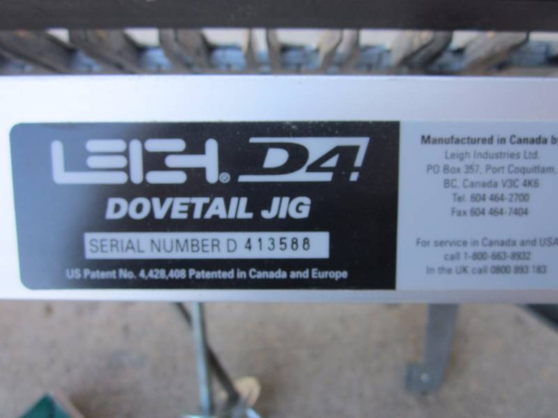 lot 19 image: Leigh Dovetail Jig