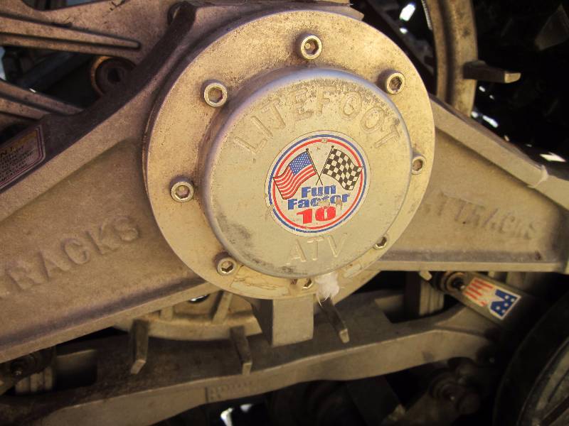 lot 9 image: ATV Mattracks