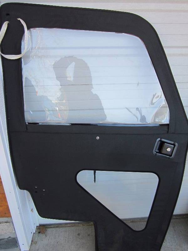 lot 11 image: Polaris ATV Canvas Cab Doors
