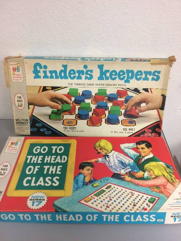lot 11 image: Vintage Board Games and Flash Cards