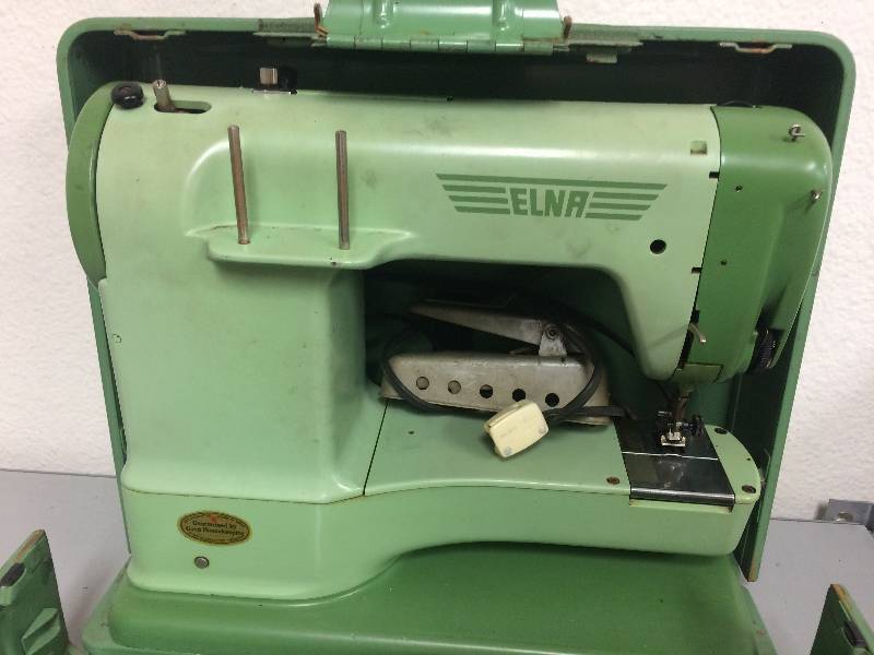 lot 59 image: Vintage ELNA Sewing Machine