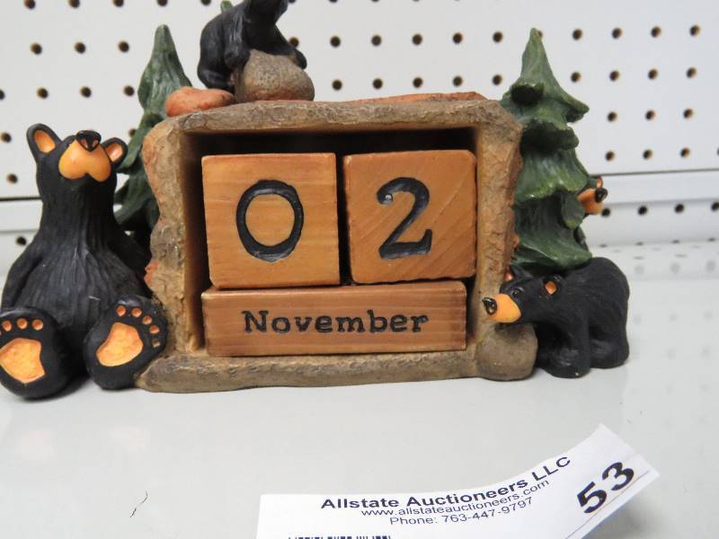 Black Bear Calendar