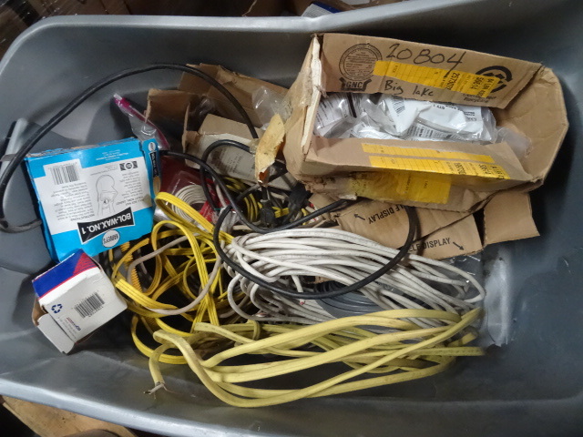 lot 9 image: Misc wire and Anderson Window Parts