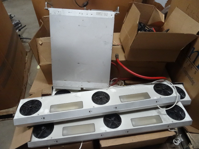 lot 36 image: Coin operated parking meter inserts. Misc electronics. great for Ebay