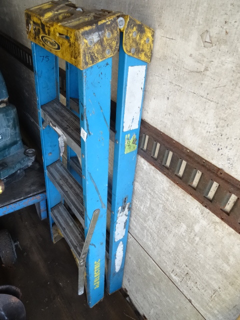 lot 18 image: 4 Werner step ladder