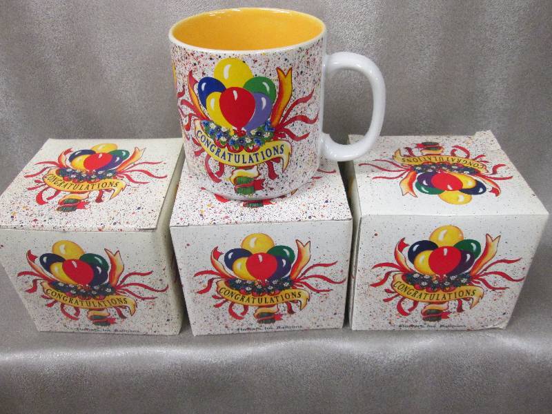 lot 43 image: Lot of 3 Gift Mugs...