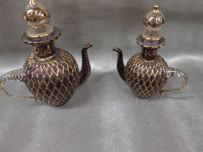 lot 94 image: Set of 2 Egyptian Tea Servers...