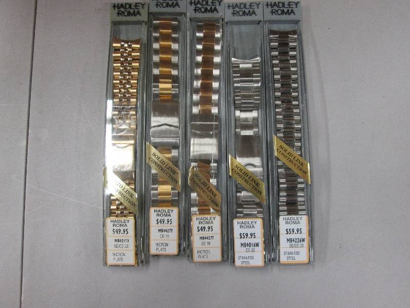lot 219 image: Lot of 8 Assorted Boxed Watch Bands...