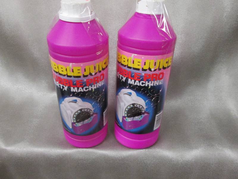 lot 238 image: 2 bottles Bubble Juice 1L each...
