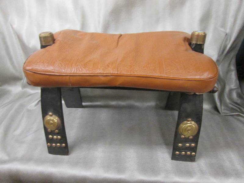lot 243 image: Unique Foot Stool...