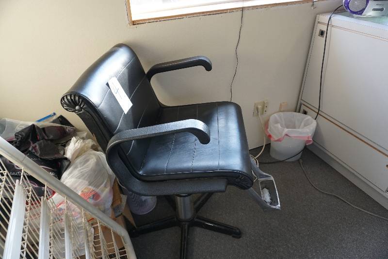 Heavy Duty Salon Barbershop Pedestal Chair