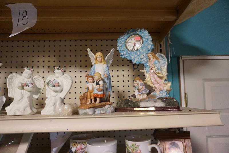 Lot of Angel Themed Figurines