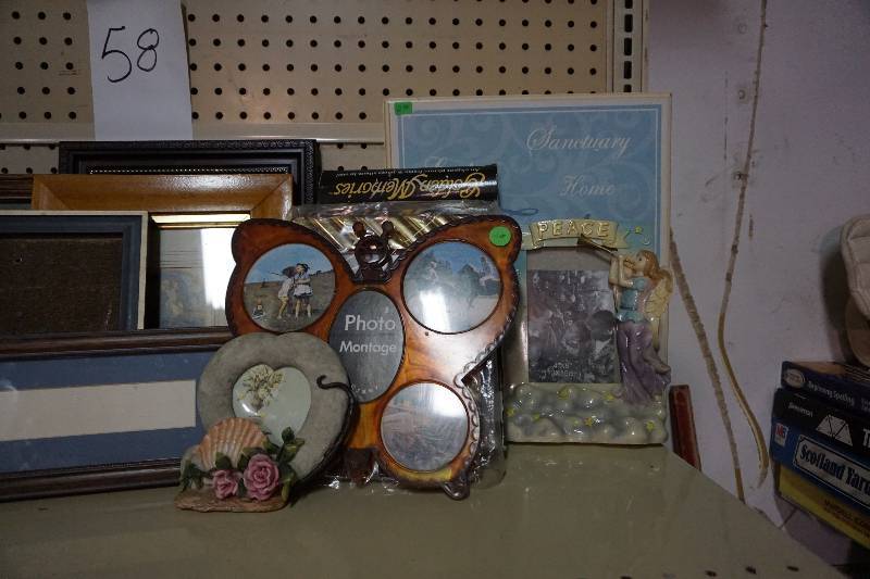 Lot of Assorted Picture Frames