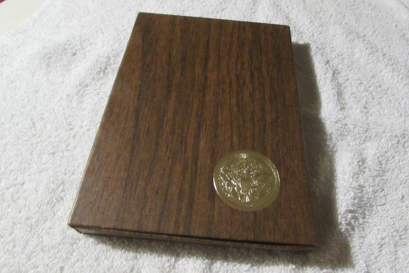 1974-S EISENHOWER DOLLAR PROOF IN BOX, 40% SILVER