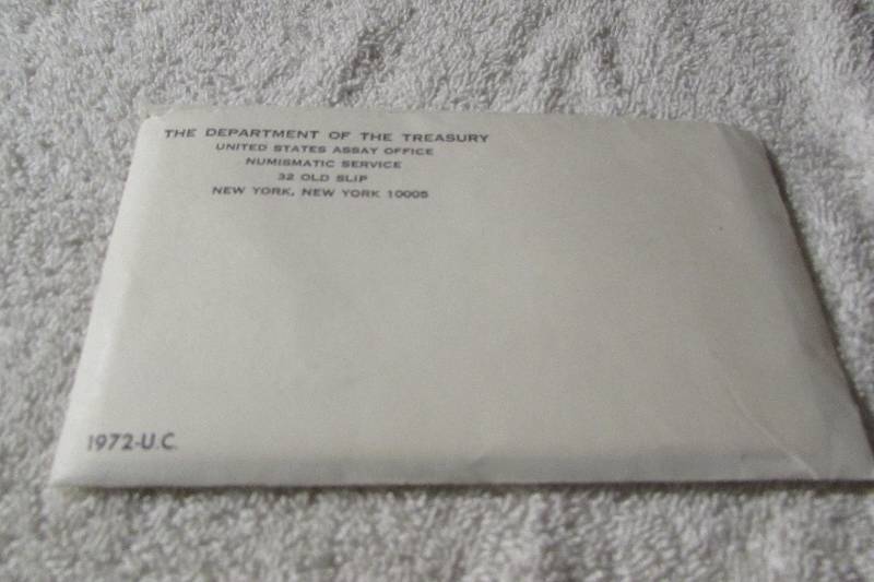 1972 US MINT UNCIRCULATED 11 COIN SET, P&D