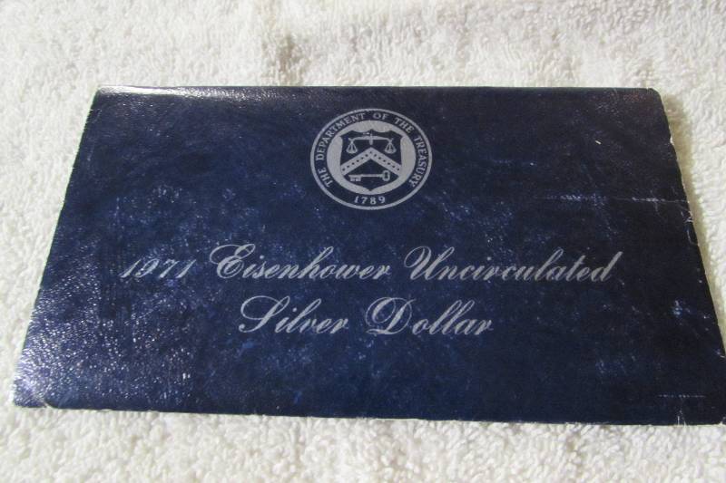 1971-S US MINT EISENHOWER UNCIRCULATED, 40% SILVER