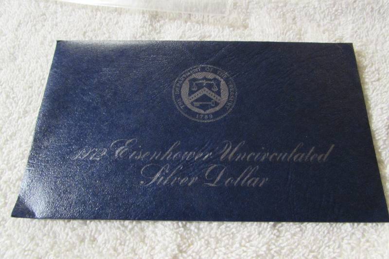 1972-S US MINT EISENHOWER UNCIRCULATED, 40% SILVER