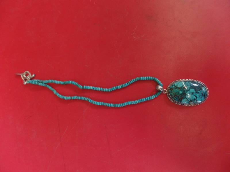Turquoise & Sterling Necklace