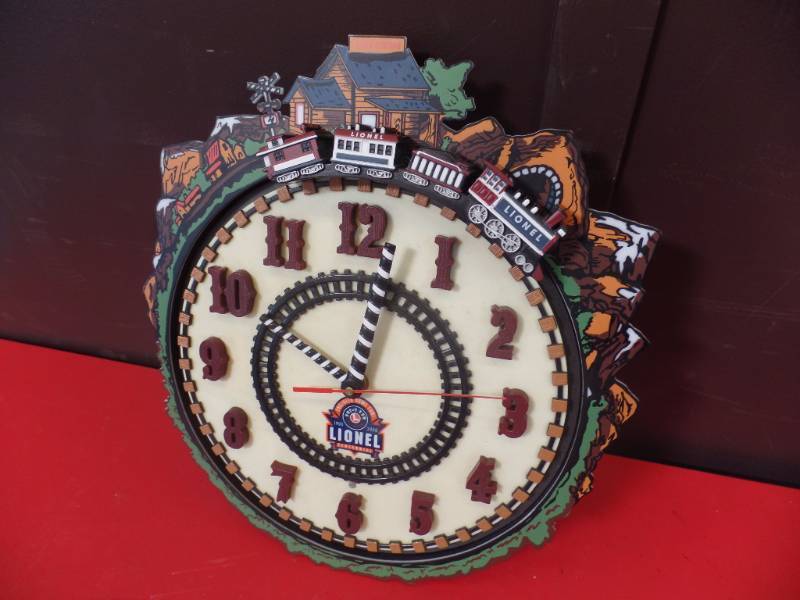 Lionel 100th Anniversary Train Clock