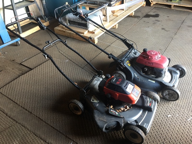 lot 55 image: 2 lawn mowers