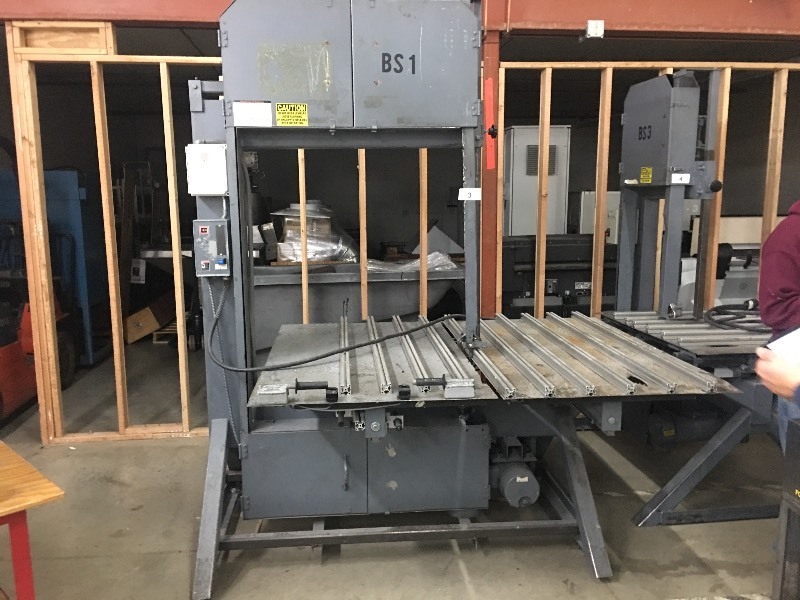 lot 3 image: Large Forrest band saw