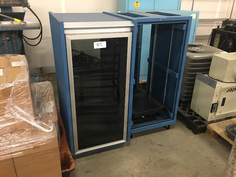 lot 95 image: 2 rack mount cabinets