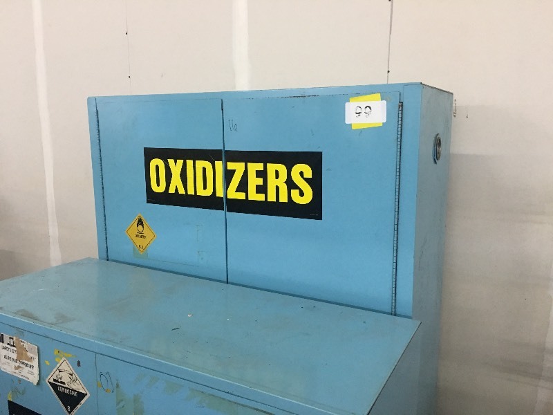 lot 99 image: Acid and corrosives cabinet