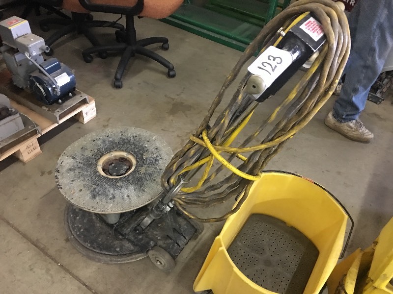 lot 123 image: Floor scrubber  cleaner