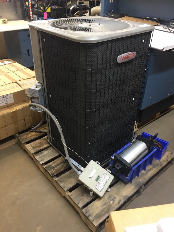 lot 23 image: Lennox air conditioner