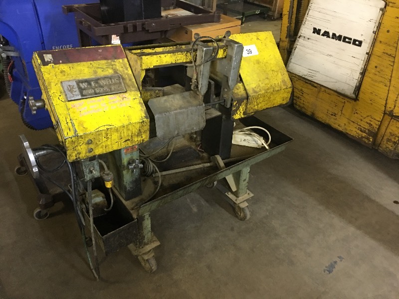 lot 39 image: Metal cutting band saw