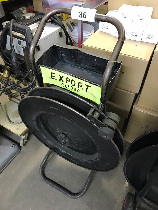 lot 36 image: Banding cart