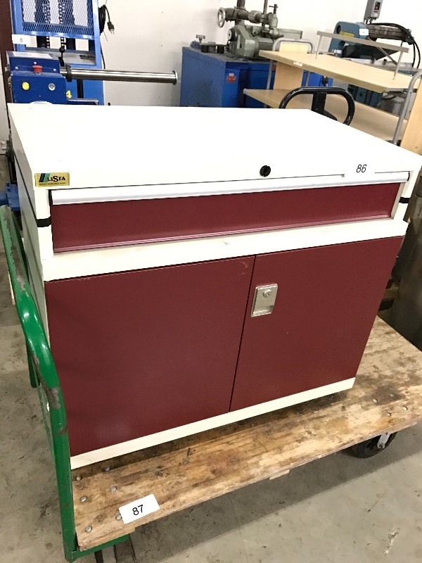 lot 86 image: Lista brand parts cabinet