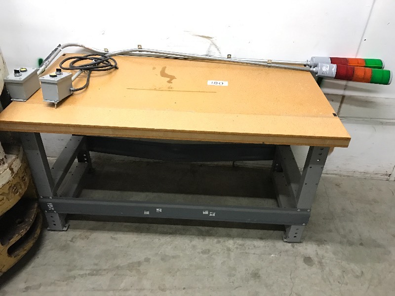 lot 180 image: Shop  work bench