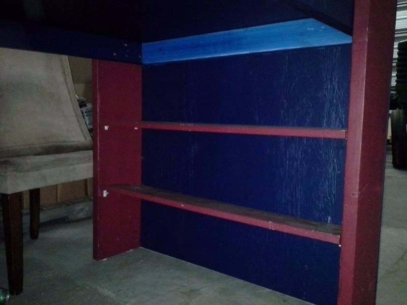 lot 21 image: Lofted Twin Bed Frame