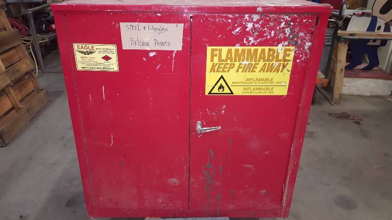 lot 23 image: Eagle PaintInk Storage Cabinet