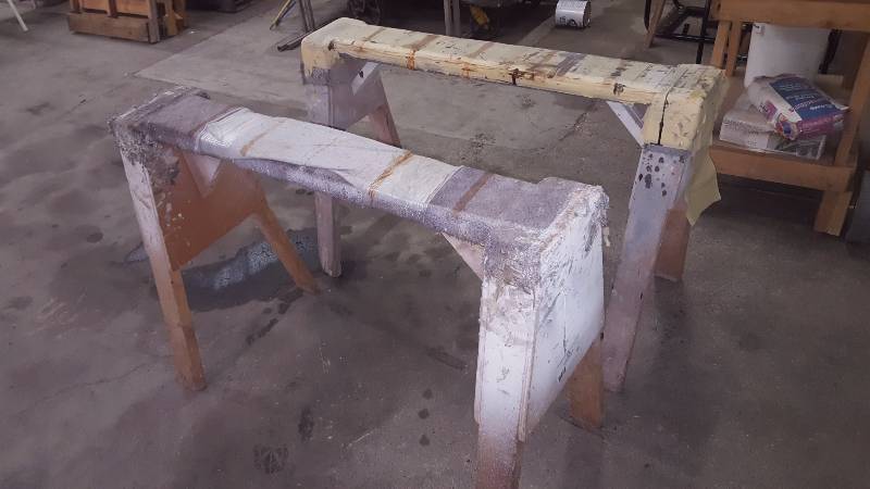 lot 25 image: Set Of Saw Horses