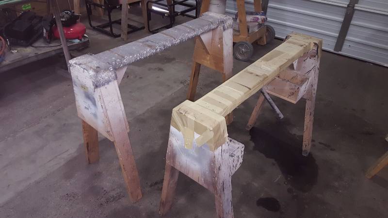 lot 26 image: Set Of Saw Horses