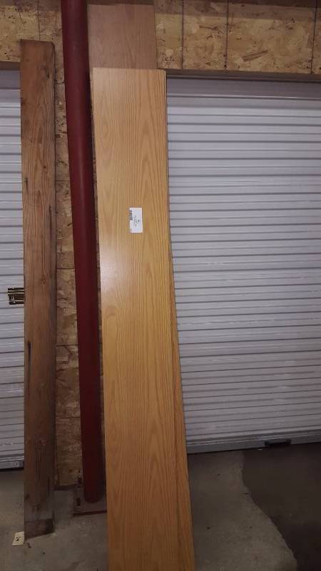 lot 111 image: 5 Laminate Shelving Planks