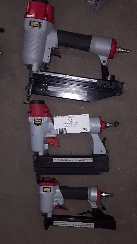 lot 76 image: Finsih Nailer, Brad Nailer, Air Stapler