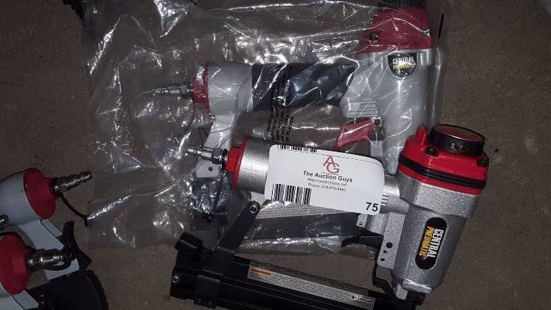 lot 75 image: Brad Nailer & Air Stapler